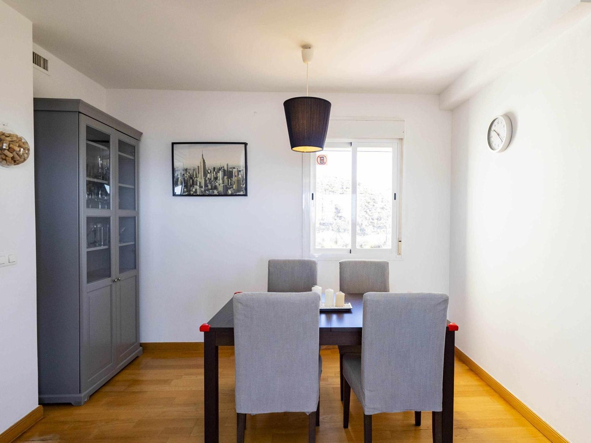 Atico Con Vistas Al Mar Piscina Y Parking Apartment Malaga Bagian luar foto
